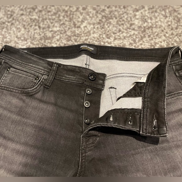 Jack & Jones Black Washed Jean - Picture 4 of 9
